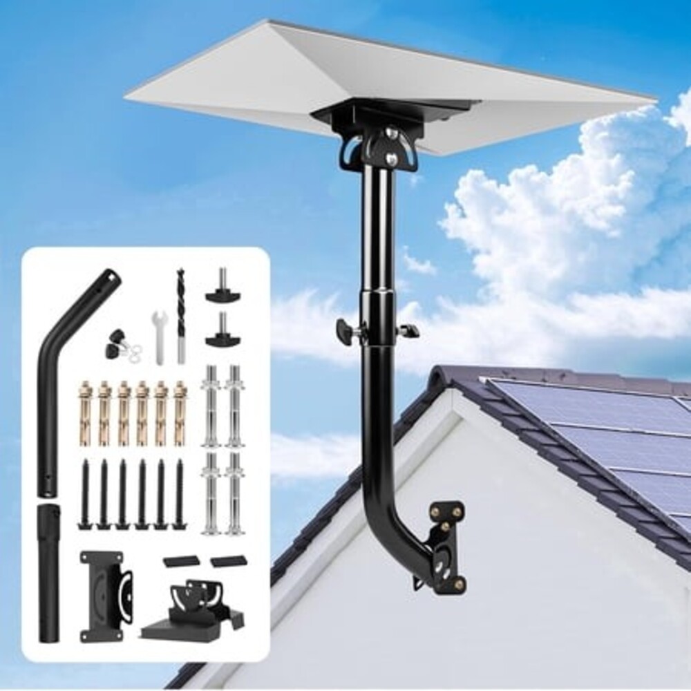 Starlink Mount for Standard 4/4X/Gen 3 360° Adjustable Wall Roof Mounting Kit Pi